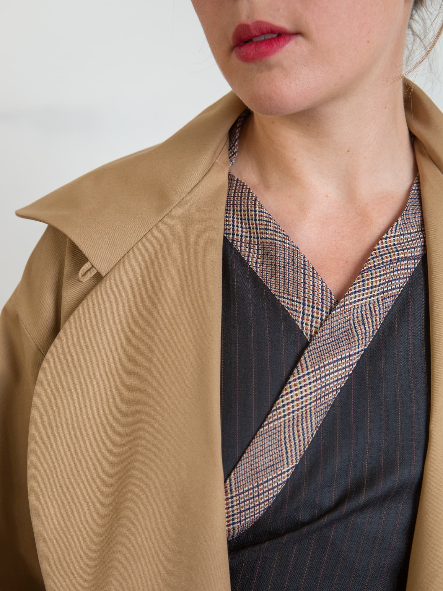 Mathilda (navi/gestreift)